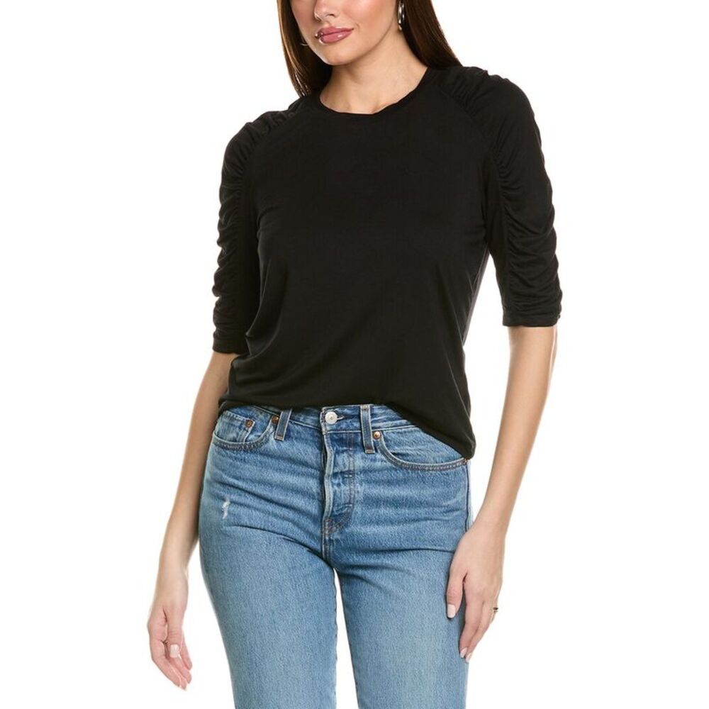 Michael Stars Womens  Carmen Shirred Top
